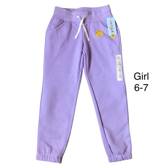 Cat & Jack Other - Cat and Jack Girl Fleece Lined Sweatpants Size S/ 6-7. NWT